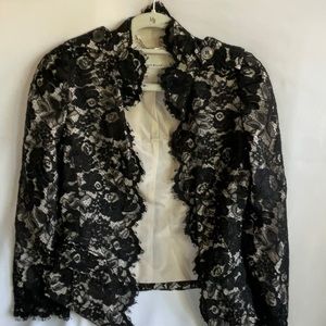Karen Millen Lace Jacket size 4 EUC
